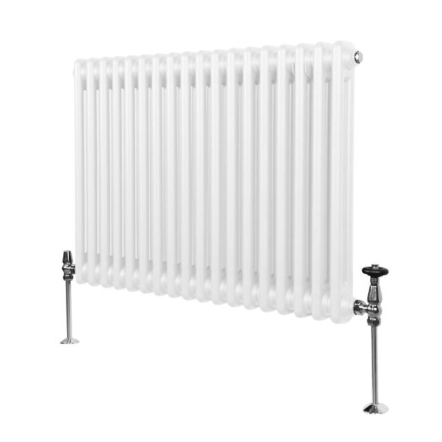 Monster Shop Traditional 2 Column Radiator White – 3499 BTU